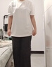 班尼路（Baleno）纯棉T恤女夏季2026新款设计感宽松圆领短袖女款时尚百搭体恤上衣 实拍图