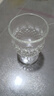 【京东物流】冰川纹玻璃杯时尚潮流ins风果汁杯酒杯水杯 浮雕玻璃酒杯 190ml1只 实拍图