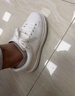 百丽李卿同款休闲鞋小白鞋男夏牛皮舒适厚底休闲板鞋A1160 静谧白 41 实拍图