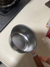家用迷你小奶锅泼油小锅厨房不锈钢热油锅辅食锅泼油锅 300ml泼油锅1个 9.7cm 实拍图