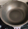 金嫂子（KSISE）有钛合金双色微压多功能炒锅做饭不粘锅烹饪厨房电磁炉煤气灶通用 紫米色+蒸笼+铲 32cm 实拍图