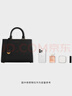 CHARLES&KEITH吊牌大容量托特包手提单肩送妈妈包包女包生日礼物CK2-50160152 Black黑色 L 实拍图