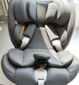 京东京造儿童安全座椅汽车0-6-12岁婴儿宝宝i-Safe双通风 商务舱2.0典雅灰 实拍图