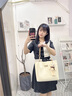 纪诗哲女包2026新款包包女士斜挎托特包送老婆女友生日礼物 米白色【2026年时尚款】 品牌礼盒装 实拍图