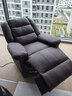 秉绪头等太空沙发单人沙发舱电动功能躺按摩懒人沙发可睡觉电竞沙发椅 咖啡猫抓皮 电动坐躺+充电+转摇+按摩 实拍图