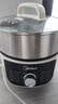 美的（Midea）电蒸锅电煮锅电火锅电炒锅多功能炖蒸煮一体家用电热锅蒸蛋器14.5升大容量多用途锅ZGE2866 实拍图