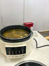 韩派太极斧电压力锅双胆电压力锅家用鸳鸯电饭锅高压锅一体4L智能全自动一锅两煮4-6个人 米白色（鸳鸯胆+标准胆+蒸盘） 4L 实拍图