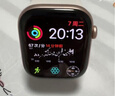 Apple/苹果 Watch S11 智能手表GPS款42毫米玫瑰金色铝金属表壳淡桃粉色运动型表带S/M MEUN4CH/B 实拍图