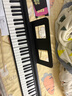 特伦斯电子琴88键折叠琴成人儿童初学电钢键盘教学乐器V10便携钢琴 V10SE典雅黑（无延音踏板）+原装琴包 实拍图