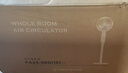 艾美特（AIRMATE）【天鹅MAX】空气循环扇直流变频家用大风力电风扇卧室轻音一级能效负离子净化语音落地扇 SRDI151 实拍图