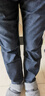 真维斯（Jeanswest）牛仔裤男2026夏季青年男士宽松直筒长裤弹力休闲长裤蓝黑薄款34 实拍图