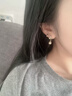 DAISY DREAM蝴蝶香槟色珍珠耳环2026新款爆款高级感猫眼石耳钉小众气质耳饰女 珍珠蝴蝶耳环【925银针】 实拍图