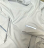 特步（XTEP）儿童童装男女童短T夏季纯棉吸湿透气速干薄款凉感百搭运动短袖T恤 珍珠白 【六边形-速干凉感】 160 cm 实拍图