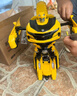 变形金刚（Transformers）儿童玩具正版授权遥控汽车机器人男孩生日礼物大黄蜂三电版 实拍图