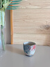 极素青花火石红描金手绘荷韵锦鲤陶瓷茶杯家用高档茶具主人杯茶水杯子 手绘荷韵_六方杯【简装】 129mL 实拍图