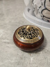 富山香堂（FushanKodo） 香炉黄铜盘香炉 家用香薰炉线香炉居室熏香炉仿古摆件 水生莲华 实拍图