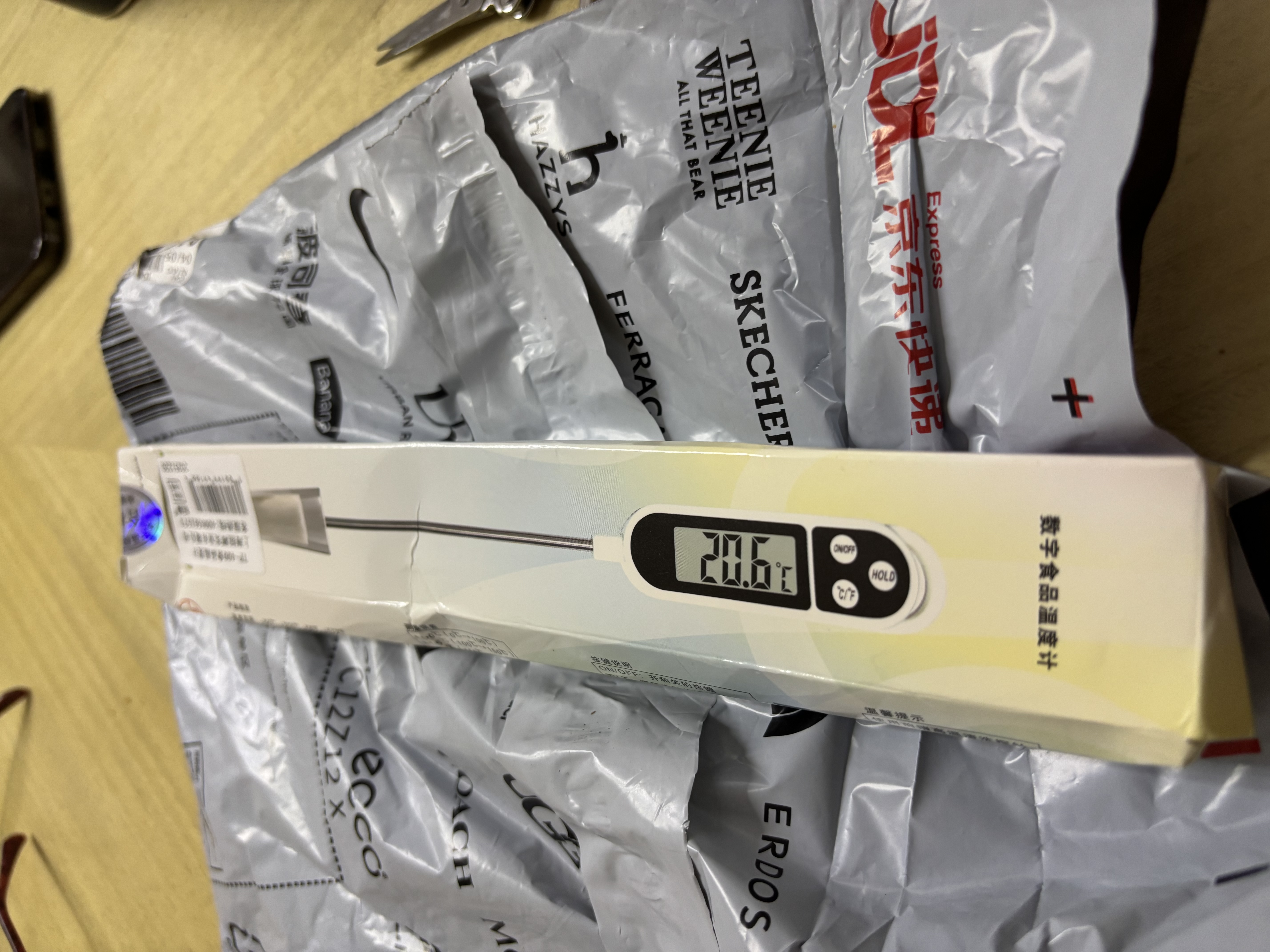 标康探针超快速食品温度计室内 温度表 水温温度计水温度计 奶温计 实拍图
