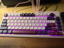 珂芝（KZZI）K75V2三模客制化机械键盘无线蓝牙电竞游戏静音轴体办公82键RGB背光PBT键帽Gasket弥豆紫樱粉轴V3 实拍图