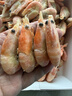 鲜生说 大号头籽北极甜虾净重3斤 40-50只/斤 95-99%头籽率 即食冰虾 实拍图
