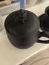 茗客 紫砂办公杯带盖茶杯紫泥茶具男士杯子泡茶水杯办公室水杯大容量带盖过滤个人 厚德载物貔貅办公杯 实拍图