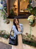 CharisKitty小c&k托特包包女包2026夏季新款单肩包轻奢斜挎包母亲节生日礼物 Black黑色【广州总仓发货-代写贺卡】 实拍图