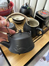 京东京造 茶具整套 功夫茶具陶瓷套装茶壶茶杯茶盘【黑陶提梁壶】 12件套  实拍图