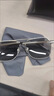 帕森（PARZIN）偏光太阳镜男士金属方框眼镜司机开车驾驶镜尼龙镜片潮墨镜PZ8235 实拍图