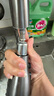 维简水龙头延伸器厨用龙头厨房防溅头万能接头花洒加长软管增压 20cm 实拍图