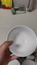 斯凯绨（Sky Top）米饭碗陶瓷小汤碗骨瓷纯白家用乔迁酒店餐具4.5英寸金钟碗4件套装 实拍图