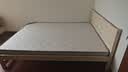 零树实木床双人床简易床1.5m*1.9m床+10cm椰棕床垫包安装JYB-04(套装) 实拍图