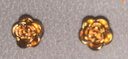 中国黄金（CHINA GOLD）18K金玫瑰花耳钉女款花朵直针款耳饰品母亲节生日礼物送女友爱人 【今/次日达】18K玫瑰花耳钉 实拍图