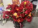 【2小时闪送 同城花店】乔迁花束抱抱桶礼物搬新家送朋友领导亲戚 乔迁之喜 鲜花抱抱桶(主花33朵) 实拍图