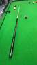 奥秘新代黑寡妇台球杆大头黑8球杆中式八球分体桌球杆美式16彩九球杆 实拍图