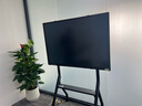 PBJ100/80/70/60英寸液晶黑板大尺寸屏幕手写板高亮电子白板写字板可局部擦办公教学会议培训直播家用 60英寸全屏【超高亮升级款】+移动支架 实拍图