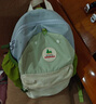 SHUKIKU儿童书包幼儿园防丢失防泼水大容量户外旅游双肩包绿豆薄荷S+码 实拍图