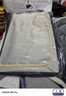 牛津布衣服收纳箱放衣服储物收纳家用可折叠衣物棉被整理箱百纳箱 藏青点点【单视窗-双开门】 加厚加粗/每亲肤无味 110L 1个 (长60*宽42*高40cm） 实拍图