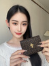 沙驰女包短款钱包卡包二合一2026新款三折页钱夹小卡包驾驶证件零钱包 【咖色】官方正品/顺丰发货/礼盒精装 实拍图
