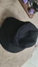 CACUSS帽子女士春秋遮阳帽户外骑行防紫外线太阳帽防晒渔夫帽盆帽 黑大 实拍图