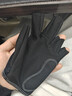 台球手套半指三指露指高弹透气轻薄排汗斯诺克桌球防滑单只装手套 M标黑色（左手单只） L（男士专用） 实拍图