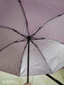 手动折叠雨伞男女晴雨伞防晒两用遮太阳伞加固防风黑胶银胶三折伞 8骨银胶手动伞B款（颜色随机） 实拍图