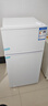 新飞（Frestec）小冰箱 冰箱小型双开门 迷你双门家用宿舍租房冷藏冷冻电冰箱节能省电 66L白【店铺热卖+一级能效】 实拍图