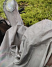 雨航（YUHANG）电动车雨衣电动车专用电瓶车雨披带镜套卡其色5XL 实拍图
