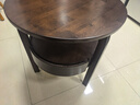 家逸实木小茶几简约沙发边柜客厅边几小圆桌创意床头置物架边桌 实拍图