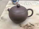 京东京造 宜兴紫砂壶手工【原矿底槽清】煮泡茶壶茶具 文人西施180ml礼盒 实拍图