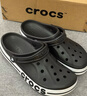 卡骆驰（CROCS）贝雅洞洞鞋男鞋女鞋轻便耐磨一脚蹬拖鞋休闲鞋百搭花园鞋|10126 黑色-001 44 (280mm) 实拍图