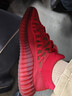 阿迪达斯YEEZY350魔鬼辣椒椰子透气男女新年红休闲鞋GW6945 42 实拍图