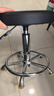 尔迈 实验室升降圆凳子可旋转工作台椅子办公车间皮质座椅 固定脚 实拍图