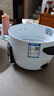 三角牌（Triangle）电饭锅家用 老式多功能便携宿舍用小容量不粘内胆电饭煲3-4人 4升加厚鼓型锅(适合3-4人) 4L 实拍图