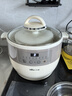 小熊（Bear）电炖锅电炖盅隔水炖锅6.5升5-6人用 白瓷胆耐高温不串味双模保温煲汤锅家用蒸煮一体DDZ-B45B2 一盅五胆|双保温模式|免看管 6.5L 实拍图