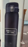 象印（ZO JIRUSHI）日本进口象印保温杯男女学生便携超轻象牌保冷水杯可团购定制SMSF 深蓝色600ml（SM-SF） 实拍图